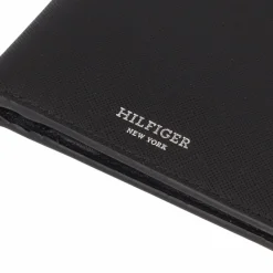 Herren Tommy Hilfiger TH Saffiano Geldbörse RFID Schutz Leder 11.5 cm