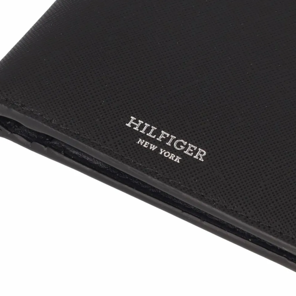 Herren Tommy Hilfiger TH Saffiano Geldbörse RFID Schutz Leder 11.5 cm