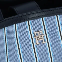 Tommy Hilfiger Henkeltaschen<TH Spring Chic Handtasche 30 cm space blue stripes