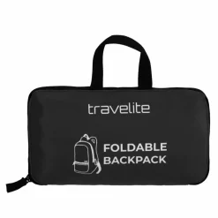 Travelite Falttaschen<Accessoires Faltbarer Rucksack 46 cm schwarz