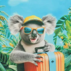 Online Travelite Accessoires Kofferschutzhülle 71 cm koala