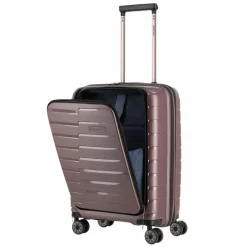 Travelite Hartgepäck Kabinengepäck|4-Rollen Kabinentrolleys<Air Base 4 Rollen Kabinentrolley 55 cm Laptopfach flieder
