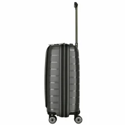 Travelite Hartgepäck Kabinengepäck|4-Rollen Kabinentrolleys<Air Base 4 Rollen Kabinentrolley 55 cm Laptopfach anthrazit