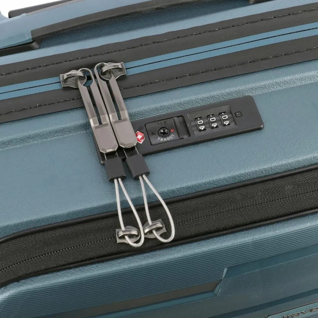 Travelite Air Base 4 Rollen Kabinentrolley 55 cm Laptopfach