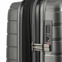 Outlet Travelite Air Base 4 Rollen Kabinentrolley 55 cm mit Dehnfalte anthrazit