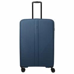 Travelite Hartgepäck|4-Rollen Koffer<Air Stripe 4 Rollen Trolley L 77 cm navy