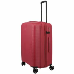 Travelite Koffersets Als Hartgepäck|Koffersets 3-Teilig<Air Stripe 4 Rollen Kofferset 3-teilig mit Dehnfalte red