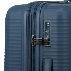 Online Travelite Air Stripe 4 Rollen Kofferset 3-teilig mit Dehnfalte navy