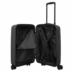 Best Travelite Air Stripe 4 Rollen Kabinentrolley 55 cm black