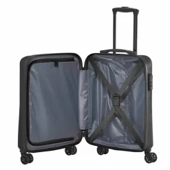 Clearance Travelite Bali 4 Rollen Kabinentrolley S 55 cm schwarz