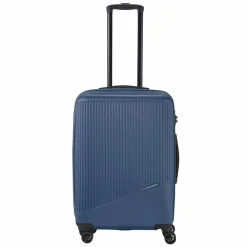 Travelite Hartgepäck|4-Rollen Koffer<Bali 4 Rollen Trolley 67 cm blau