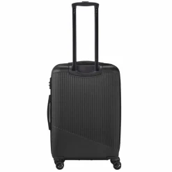 Travelite Hartgepäck|4-Rollen Koffer<Bali 4 Rollen Trolley 67 cm schwarz