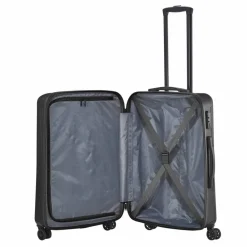 Travelite Hartgepäck|4-Rollen Koffer<Bali 4 Rollen Trolley 67 cm schwarz
