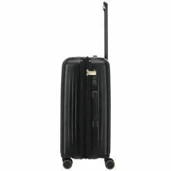 Clearance Travelite Barbara Novelty 4 Rollen Kofferset 3-teilig mit Dehnfalte black