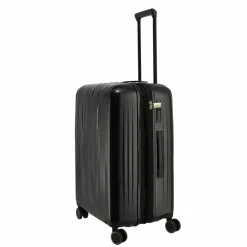 Outlet Travelite Barbara Novelty 4 Rollen Trolley 65 cm mit Dehnfalte black