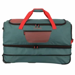 Travelite Basics 2 Rollen Reisetasche 70 cm mit Dehnfalte