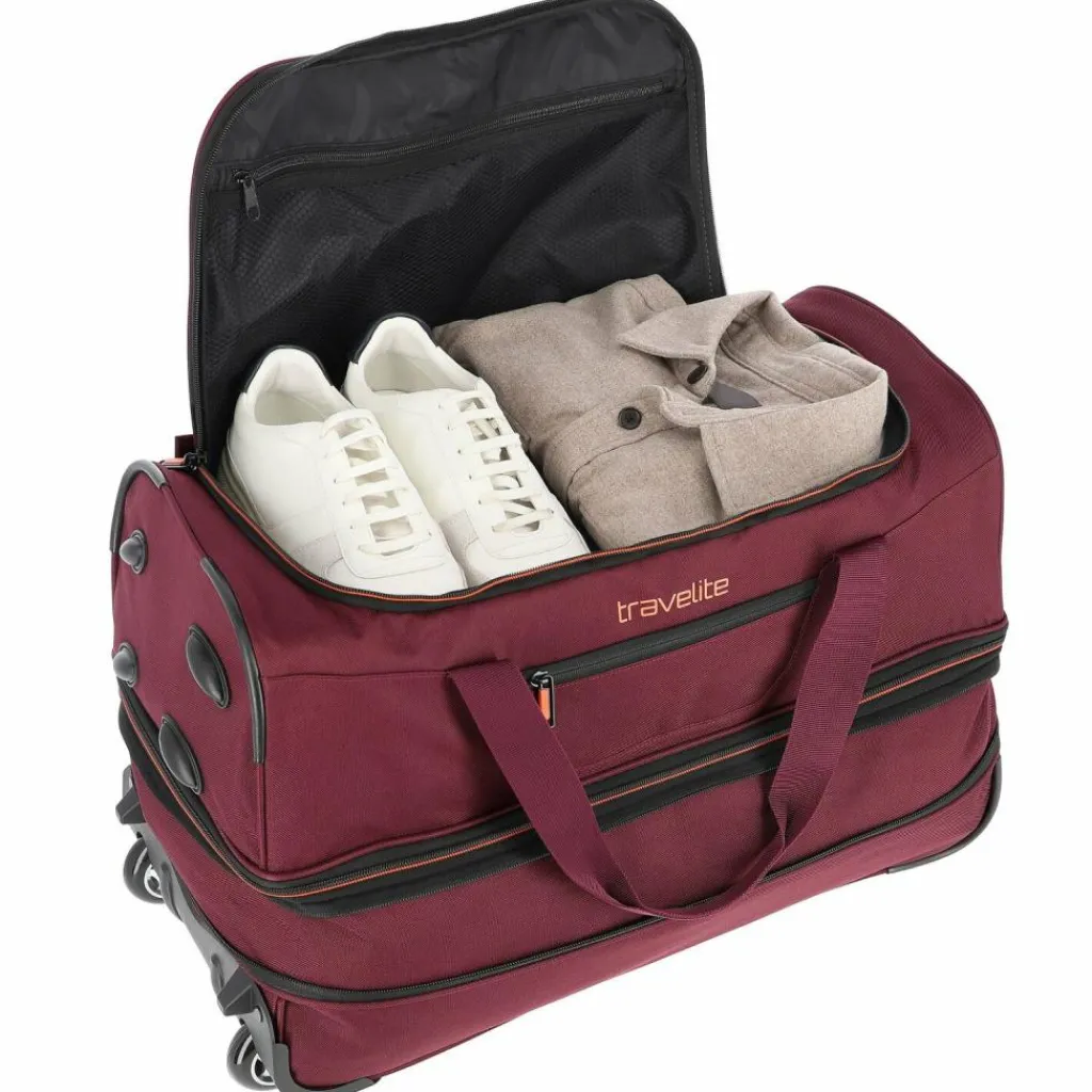 Travelite Reisetaschen Mit Rollen<Basics 2- Rollen Reisetasche 55 cm bordeaux