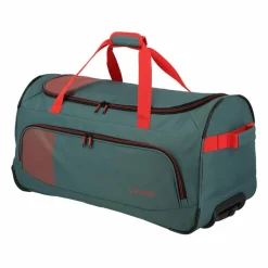 Travelite Reisetaschen Mit Rollen<Basics 2 Rollen Reisetasche 71 cm grün-orange