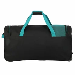 Outlet Travelite Basics 2 Rollen Reisetasche 71 cm schwarz-petrol
