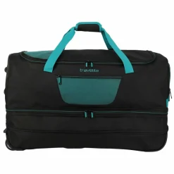 Travelite Basics 2 Rollen Reisetasche 70 cm mit Dehnfalte