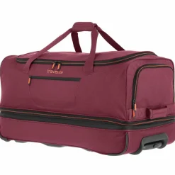 Travelite Reisetaschen Mit Rollen<Basics 2 Rollen Reisetasche 70 cm mit Dehnfalte bordeaux
