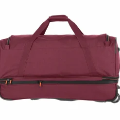 Travelite Reisetaschen Mit Rollen<Basics 2 Rollen Reisetasche 70 cm mit Dehnfalte bordeaux