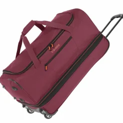 Travelite Reisetaschen Mit Rollen<Basics 2 Rollen Reisetasche 70 cm mit Dehnfalte bordeaux