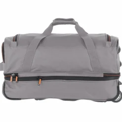 Travelite Basics 2-Rollen Reisetasche 55 cm grau