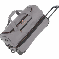 Travelite Basics 2-Rollen Reisetasche 55 cm grau