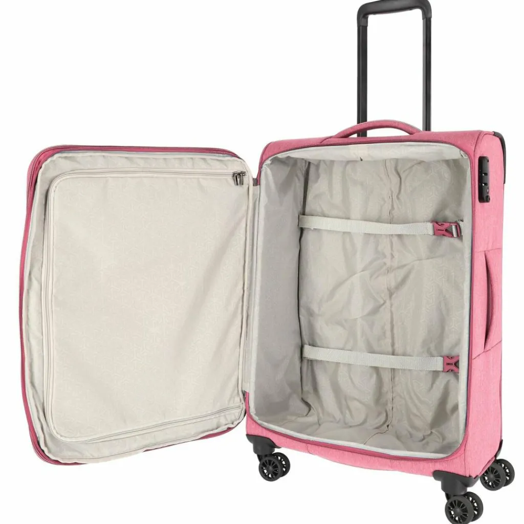 Travelite Koffersets Als Weichgepäck|Koffersets 4-Teilig<Boja 4 Rollen Kofferset 4-teilig pink