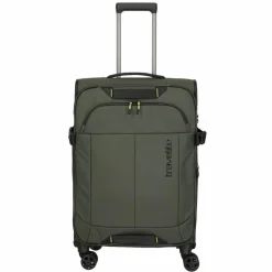 Sale Travelite Briize 4 Rollen Trolley M 67 cm mit Dehnfalte khaki