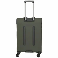 Sale Travelite Briize 4 Rollen Trolley M 67 cm mit Dehnfalte khaki