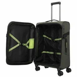 Sale Travelite Briize 4 Rollen Trolley M 67 cm mit Dehnfalte khaki