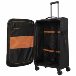 Travelite Briize 4 Rollen Trolley L 78 cm mit Dehnfalte