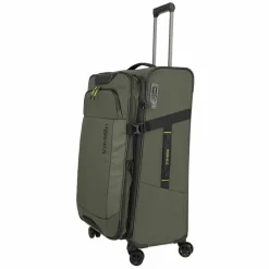 Discount Travelite Briize 4 Rollen Trolley L 78 cm mit Dehnfalte khaki