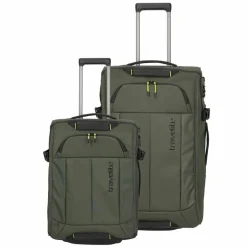 Clearance Travelite Briize 2-Rollen Reisetaschenset 2 tlg. khaki