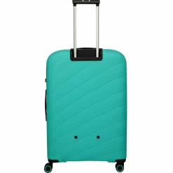 Travelite Burano 4 Rollen Kofferset 3-teilig mit Dehnfalte aqua