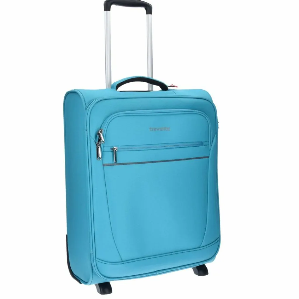 Travelite Weichgepäck Kabinengepäck|2-Rollen Kabinentrolleys<Cabin 2-Rollen Kabinentrolley 55 cm türkis