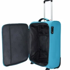 Travelite Weichgepäck Kabinengepäck|2-Rollen Kabinentrolleys<Cabin 2-Rollen Kabinentrolley 55 cm türkis