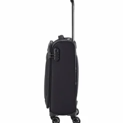 Travelite Weichgepäck Kabinengepäck|4-Rollen Kabinentrolleys<Chios 4 Rollen Kabinentrolley 55 cm schwarz
