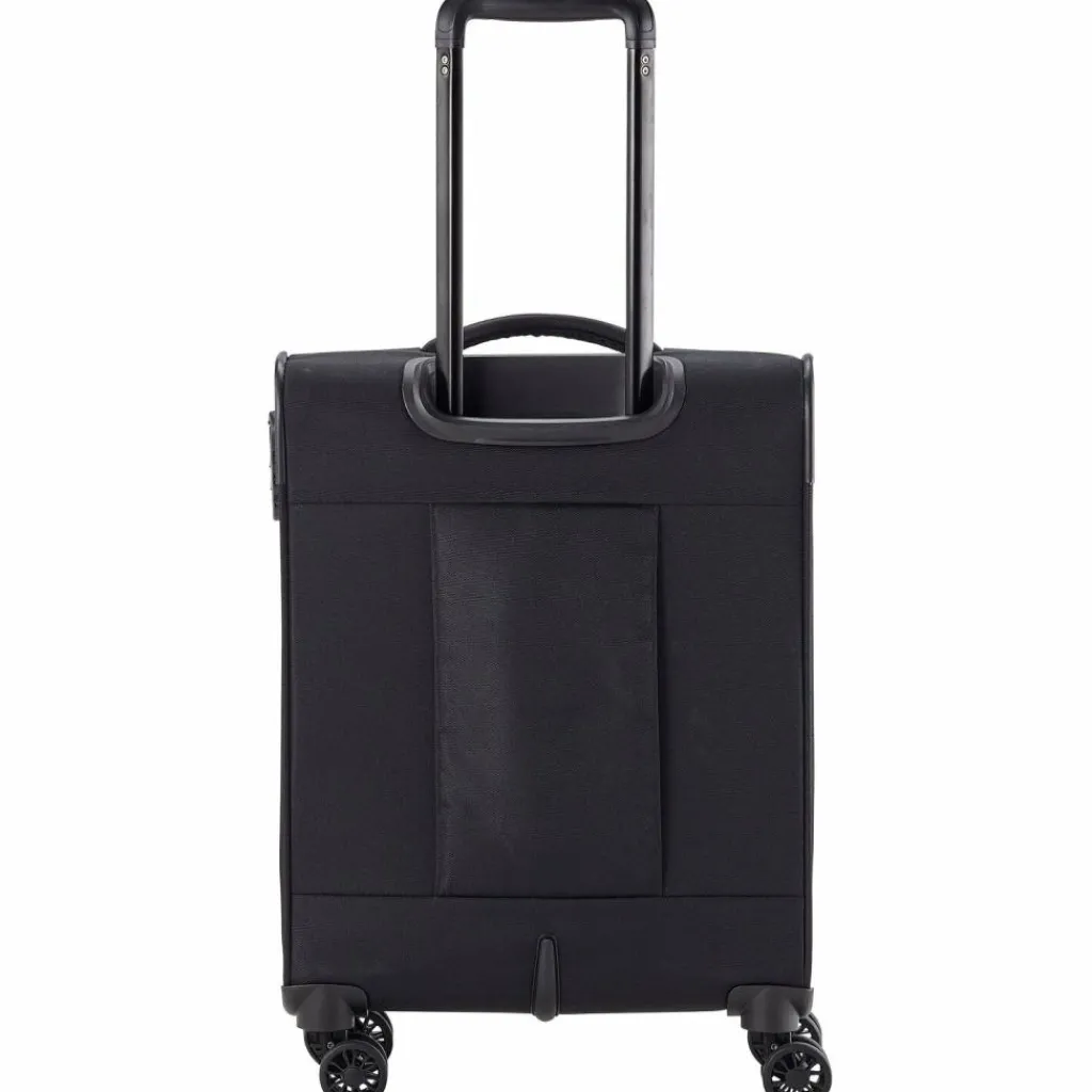 Travelite Weichgepäck Kabinengepäck|4-Rollen Kabinentrolleys<Chios 4 Rollen Kabinentrolley 55 cm schwarz