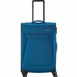 Travelite Chios 4 Rollen Trolley 67 cm mit Dehnfalte