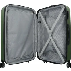 Online Travelite City M 4-Rollen Trolley 68 cm grün