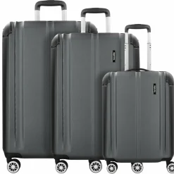 Sale Travelite City 4-Rollen Kofferset 3tlg. anthrazit