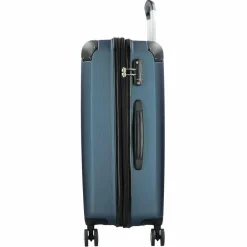 Travelite Hartgepäck|4-Rollen Koffer<City 4-Rollen Trolley L 77 cm marine