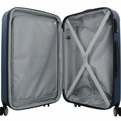 Travelite Hartgepäck|4-Rollen Koffer<City 4-Rollen Trolley L 77 cm marine