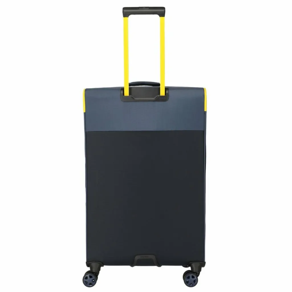 Travelite Weichgepäck|4-Rollen Koffer<Color Craze 4 Rollen Trolley L 77 cm blau