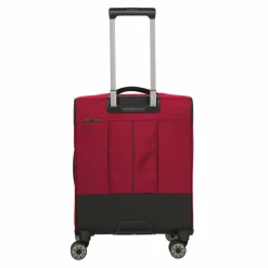 Travelite Weichgepäck Kabinengepäck|4-Rollen Kabinentrolleys<Crosslite 5.0 4 Rollen Kabinentrolley S 55 cm Laptopfach red