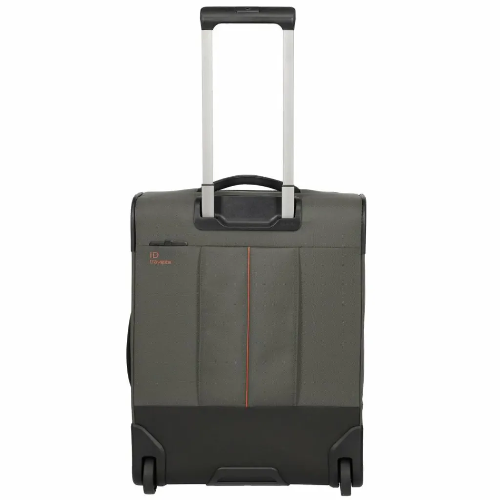 Best Travelite Crosslite 5.0 2 Rollen Kabinentrolley 54 cm oliv