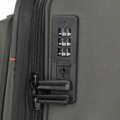 Best Travelite Crosslite 5.0 2 Rollen Kabinentrolley 54 cm oliv